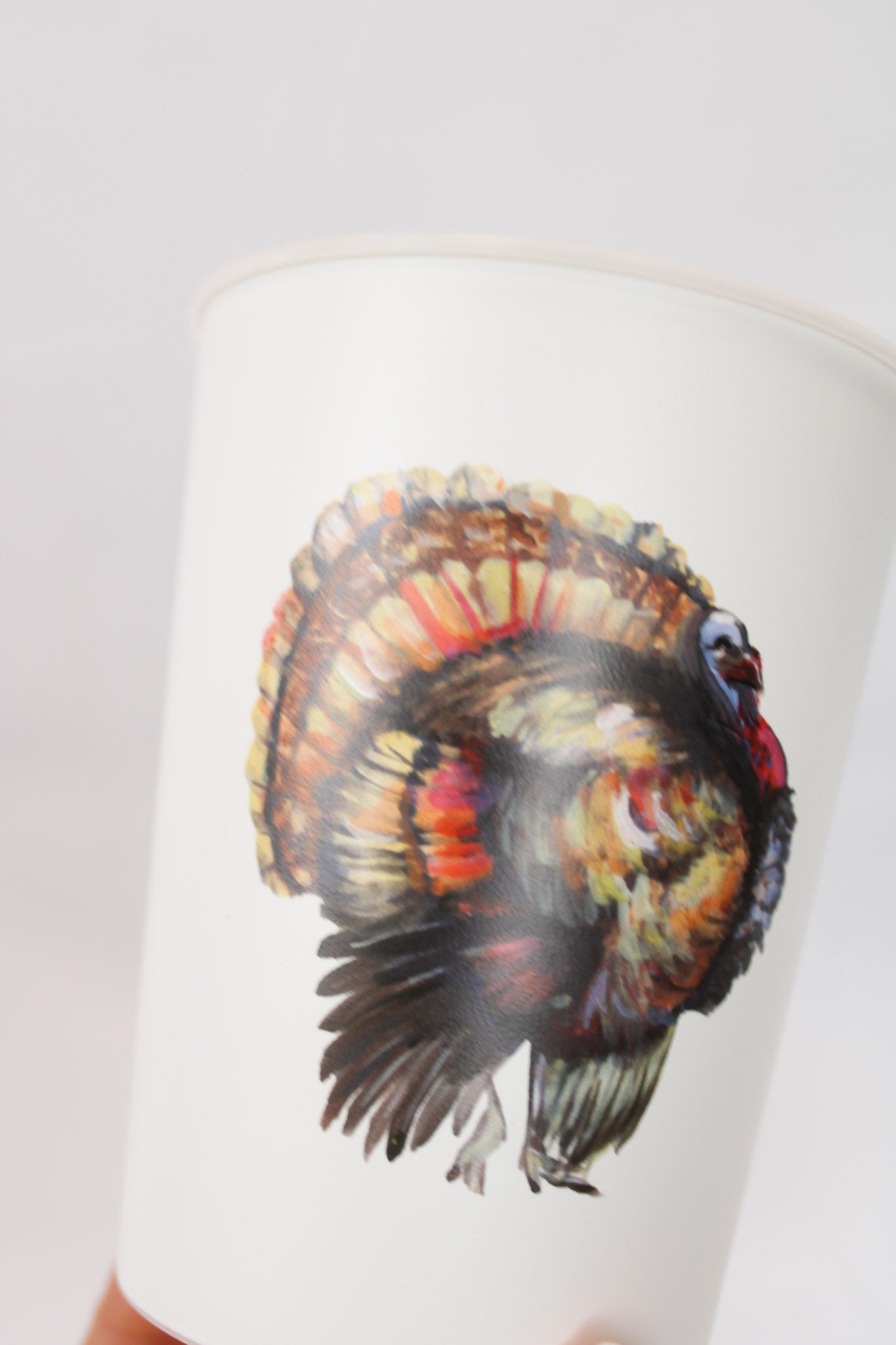 Turkey plastic cup set