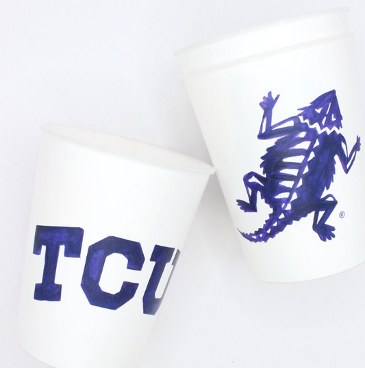 TCU Horned Frogs Cup Set