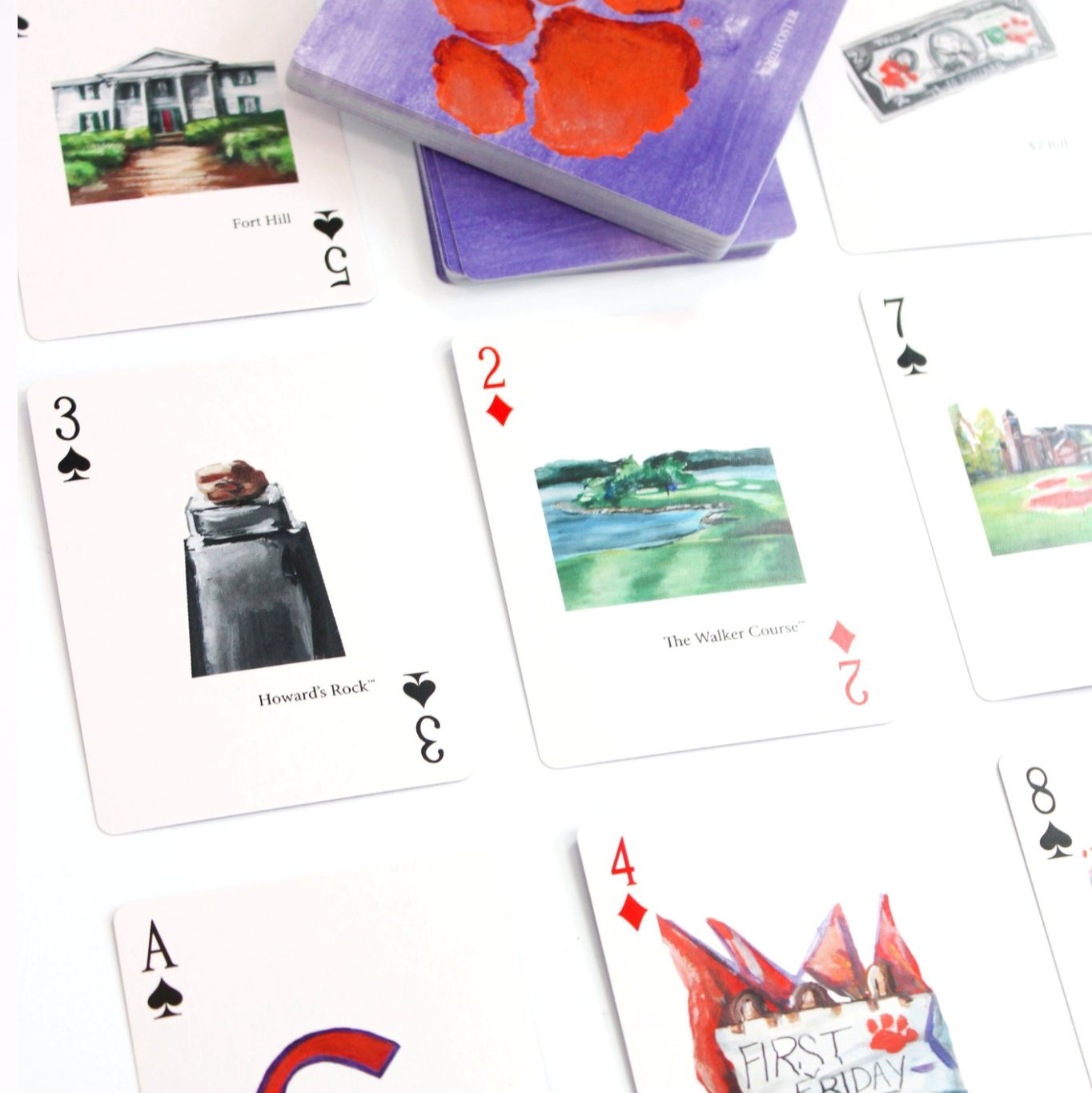 Clemson Playing Cards