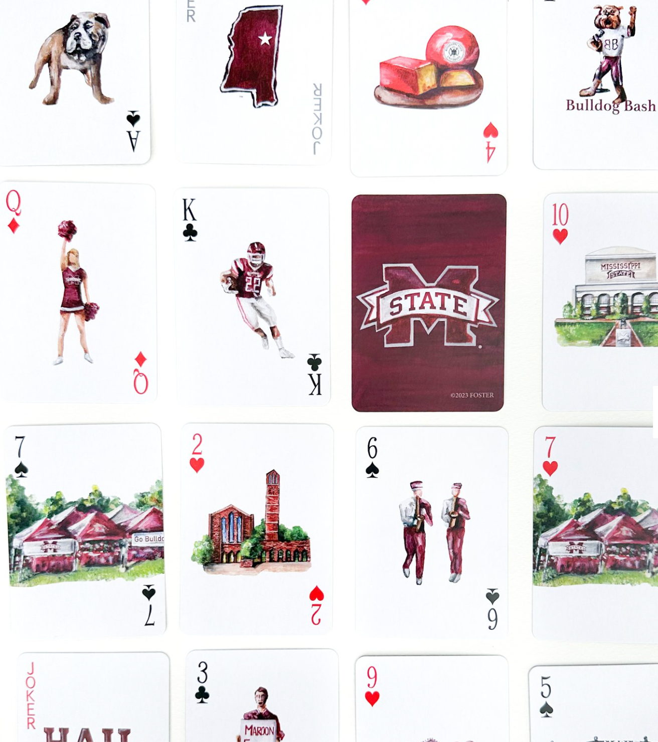 Miss. State Playing Cards