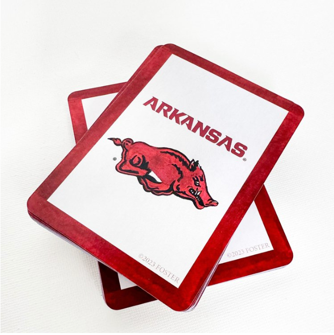 University of Arkansas Playing Cards