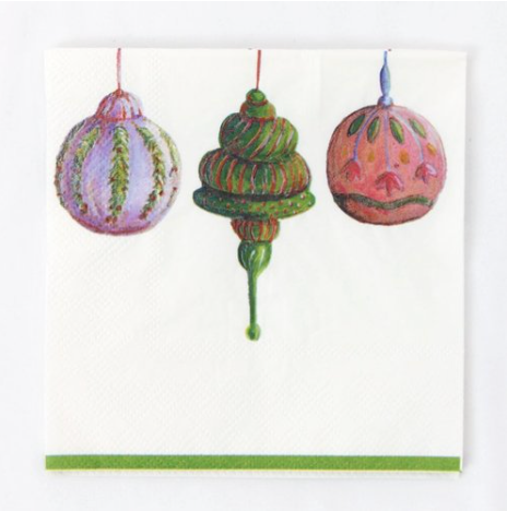 christmas paper napkins by FOSTER