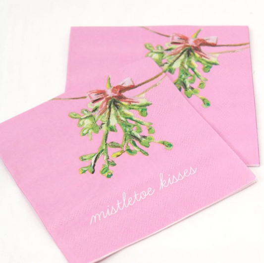 Mistletoe Kisses Napkin Set