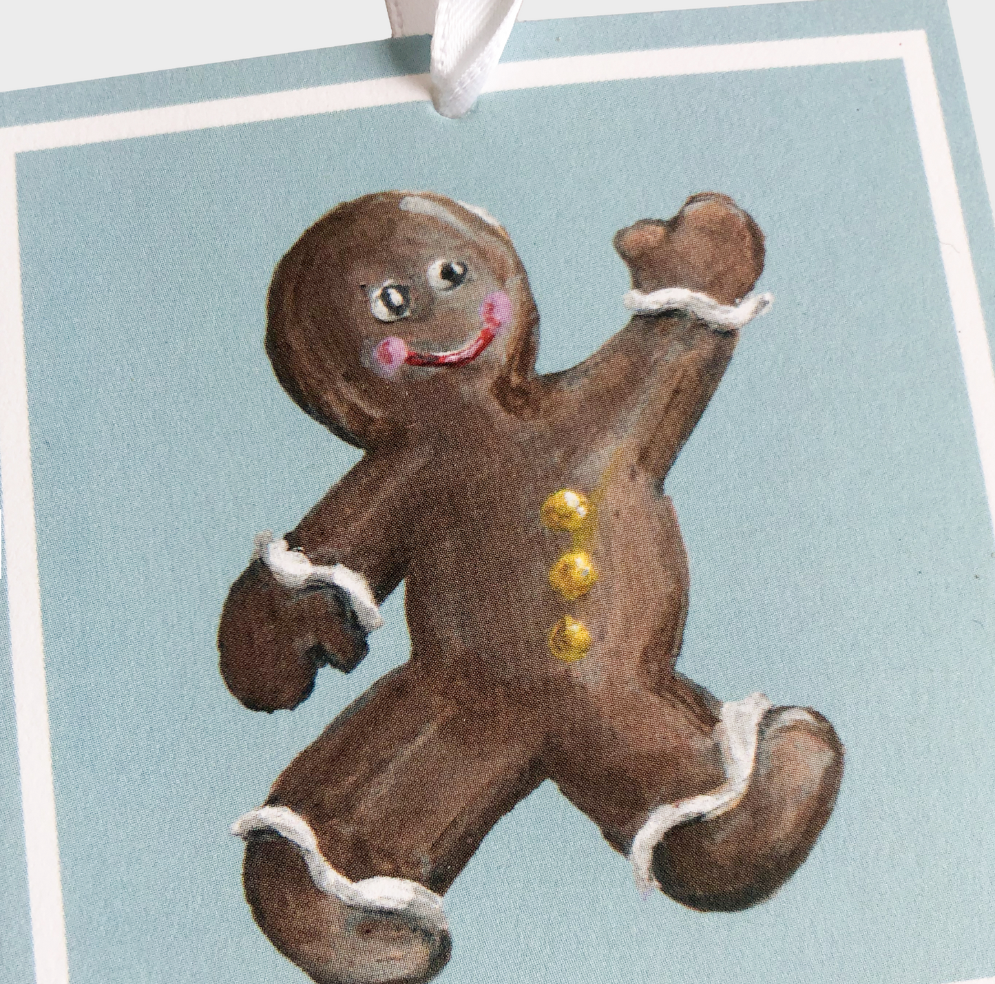 Gingerbread Boy Gift Tag Set