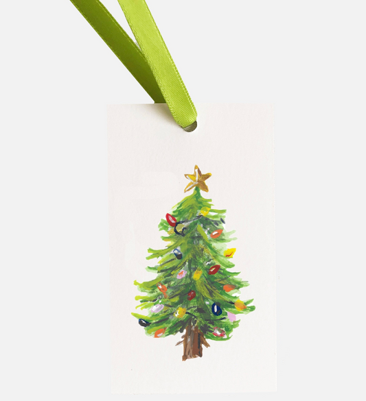 Christmas Tree Gift Tag Set