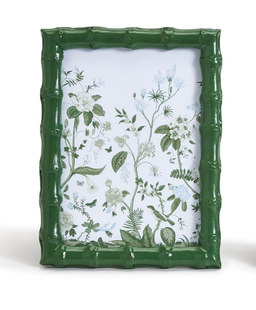 Green Bamboo picture frames