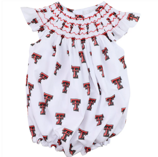 Officially Licensed Smocked Texas Tech Bubble