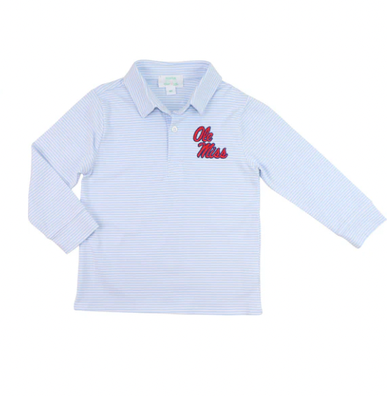 Officially Licensed Knit Ole Miss Polo Shirt