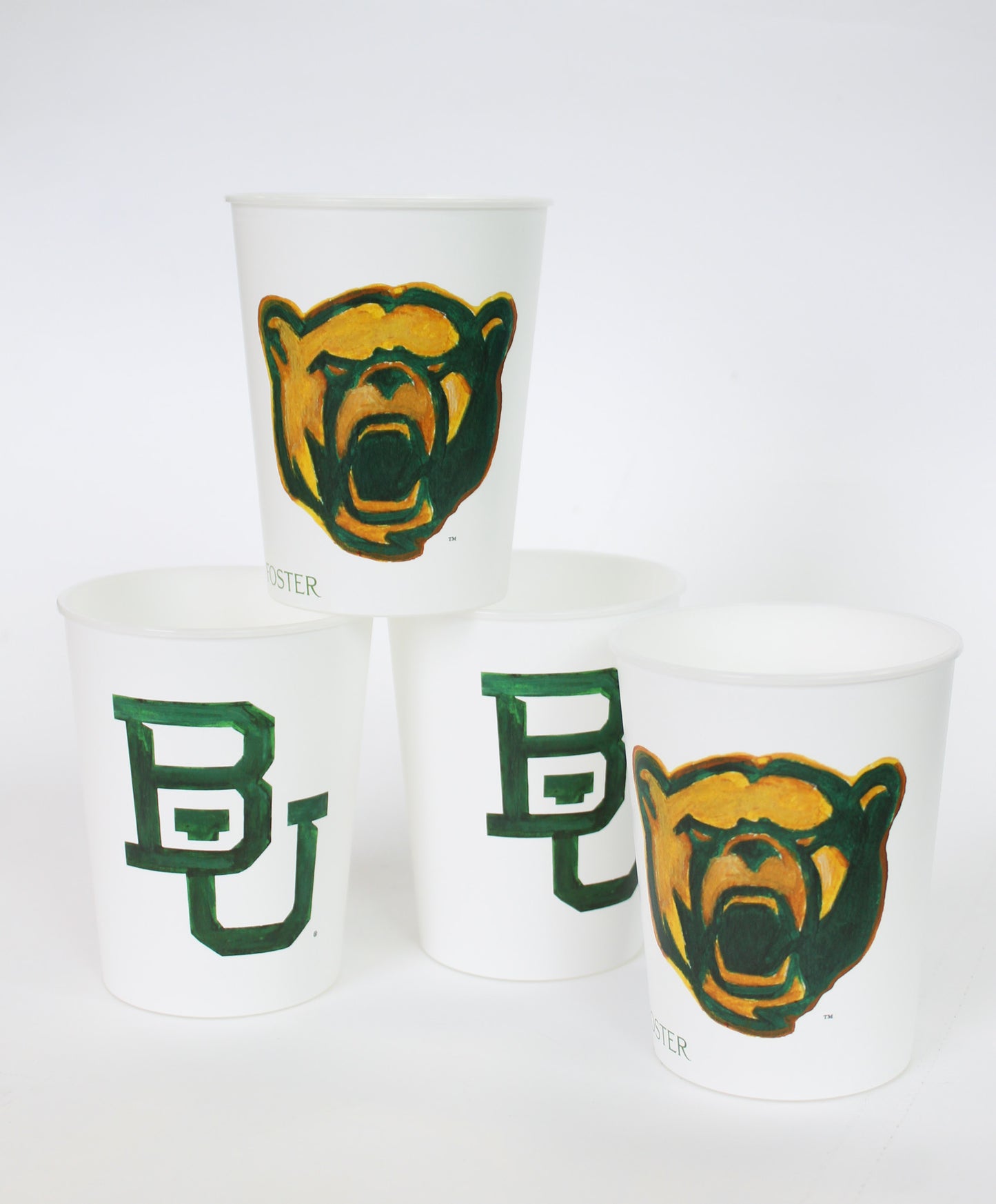 Baylor Bears Reusable Cup Set