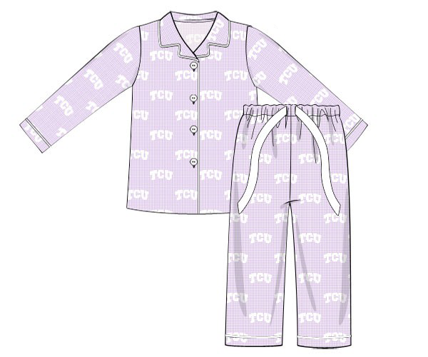 TCU Pajama Pant Set