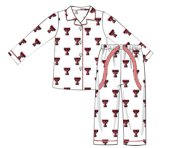 Texas Tech Pajama Pant Set