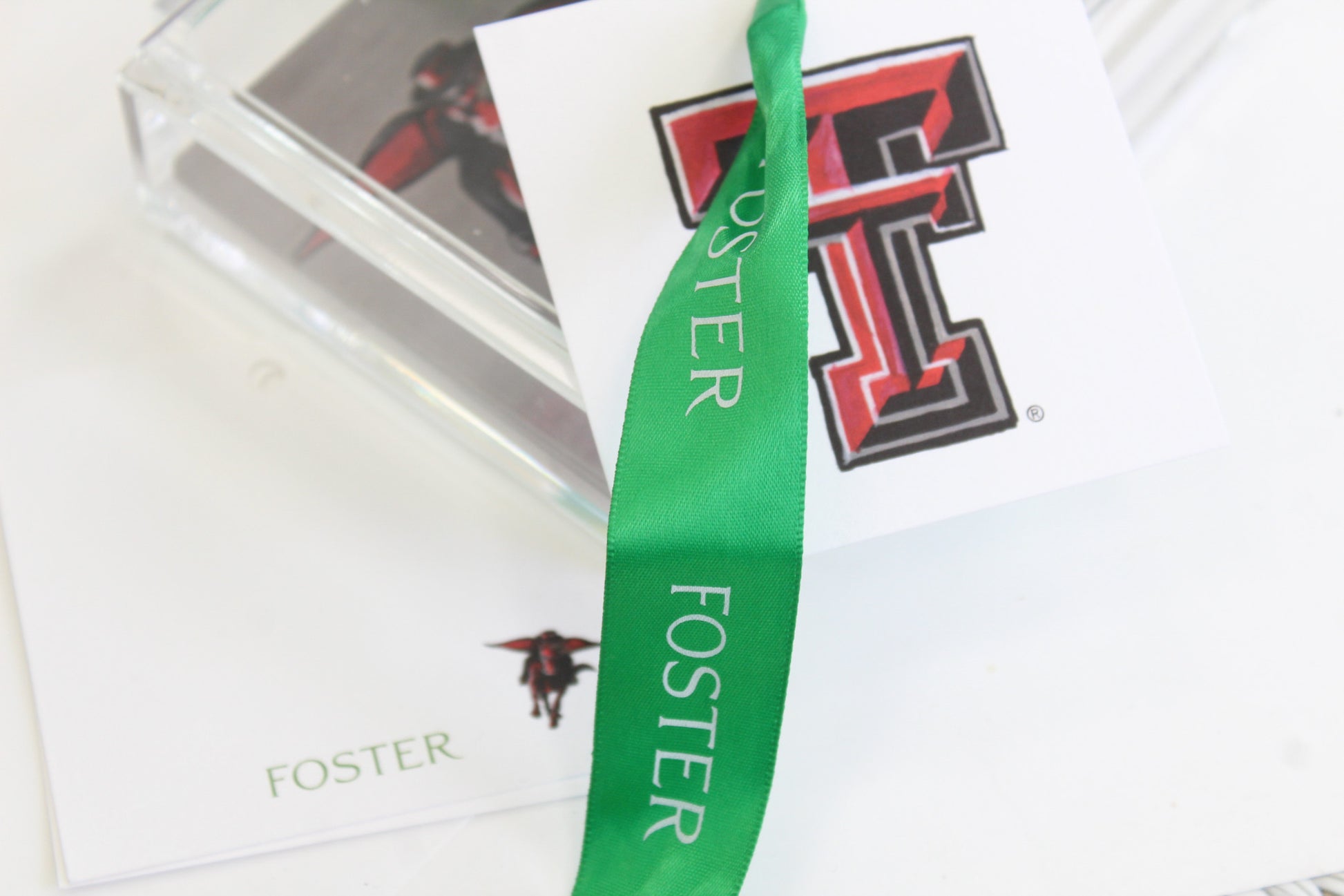 Texas Tech logo gift tags by FOSTER