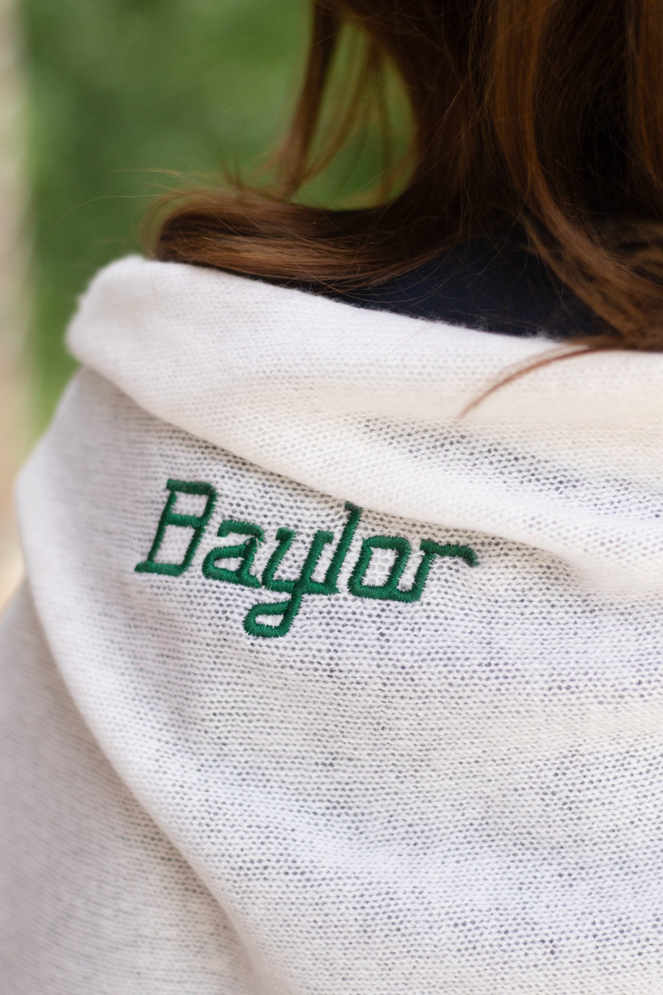 White baylor Bears Cashmere