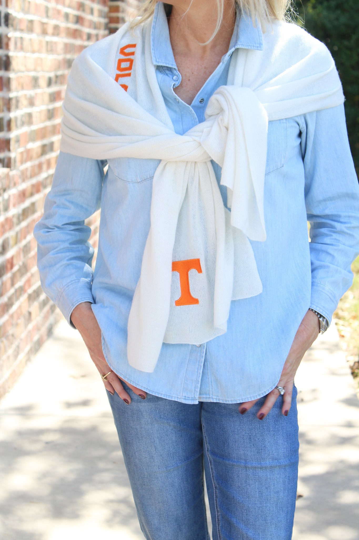 University Of Tennessee Collegiate Cashmere Scarf by FOSTER