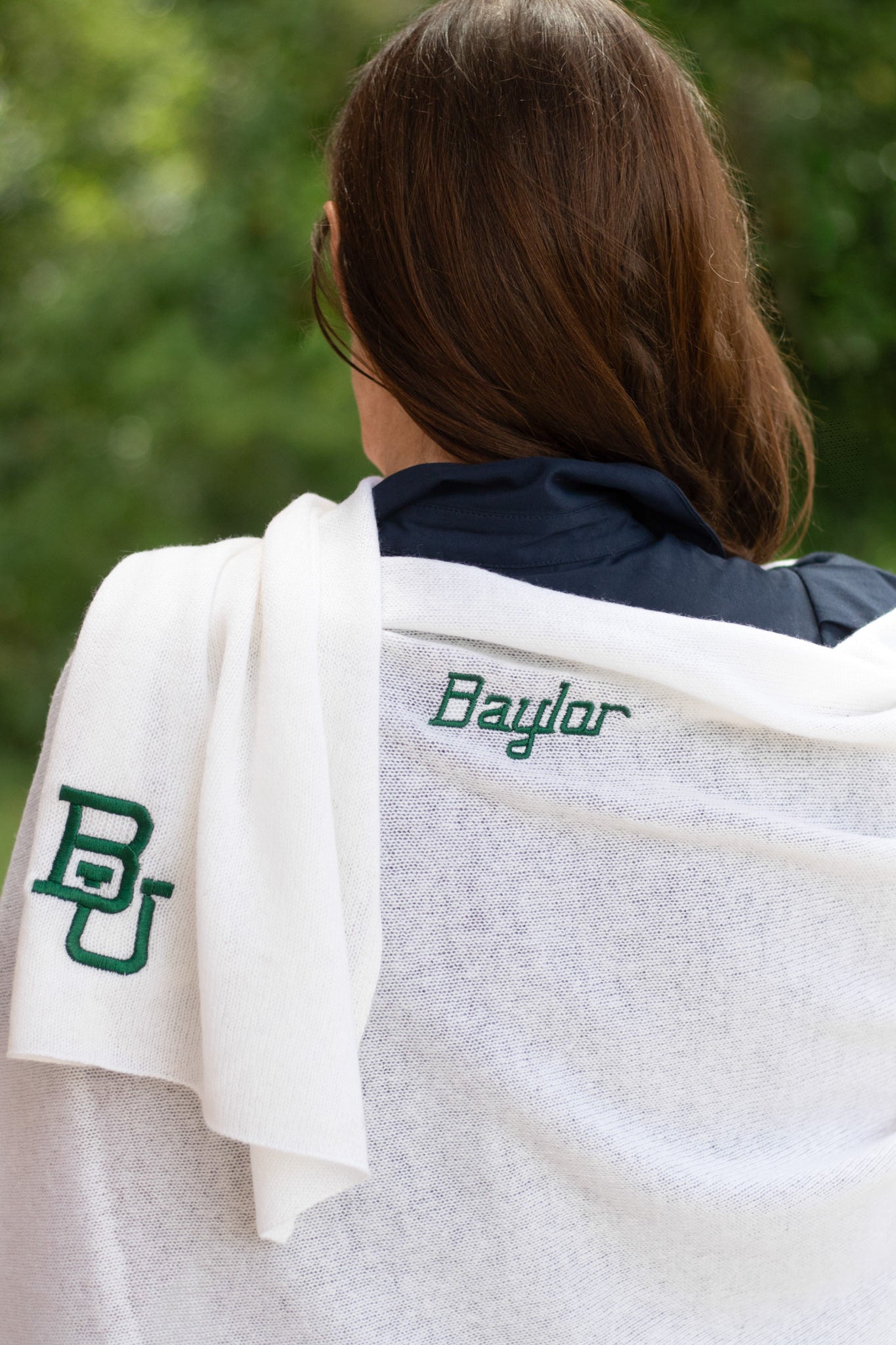 White baylor Bears Cashmere