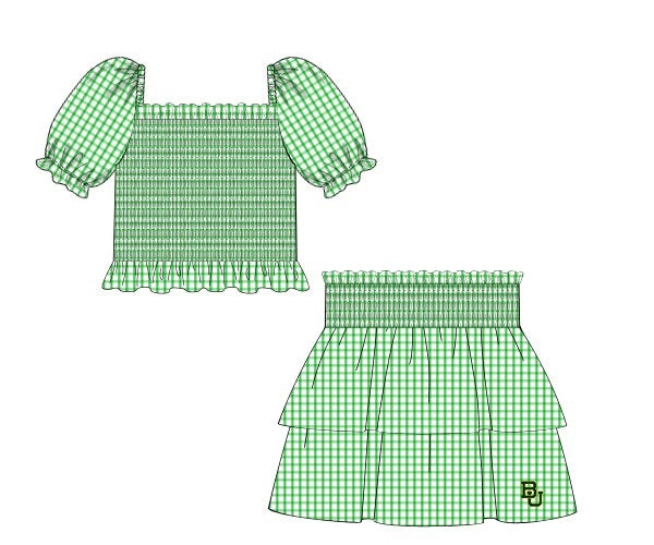 officially licensed baylor skirt set