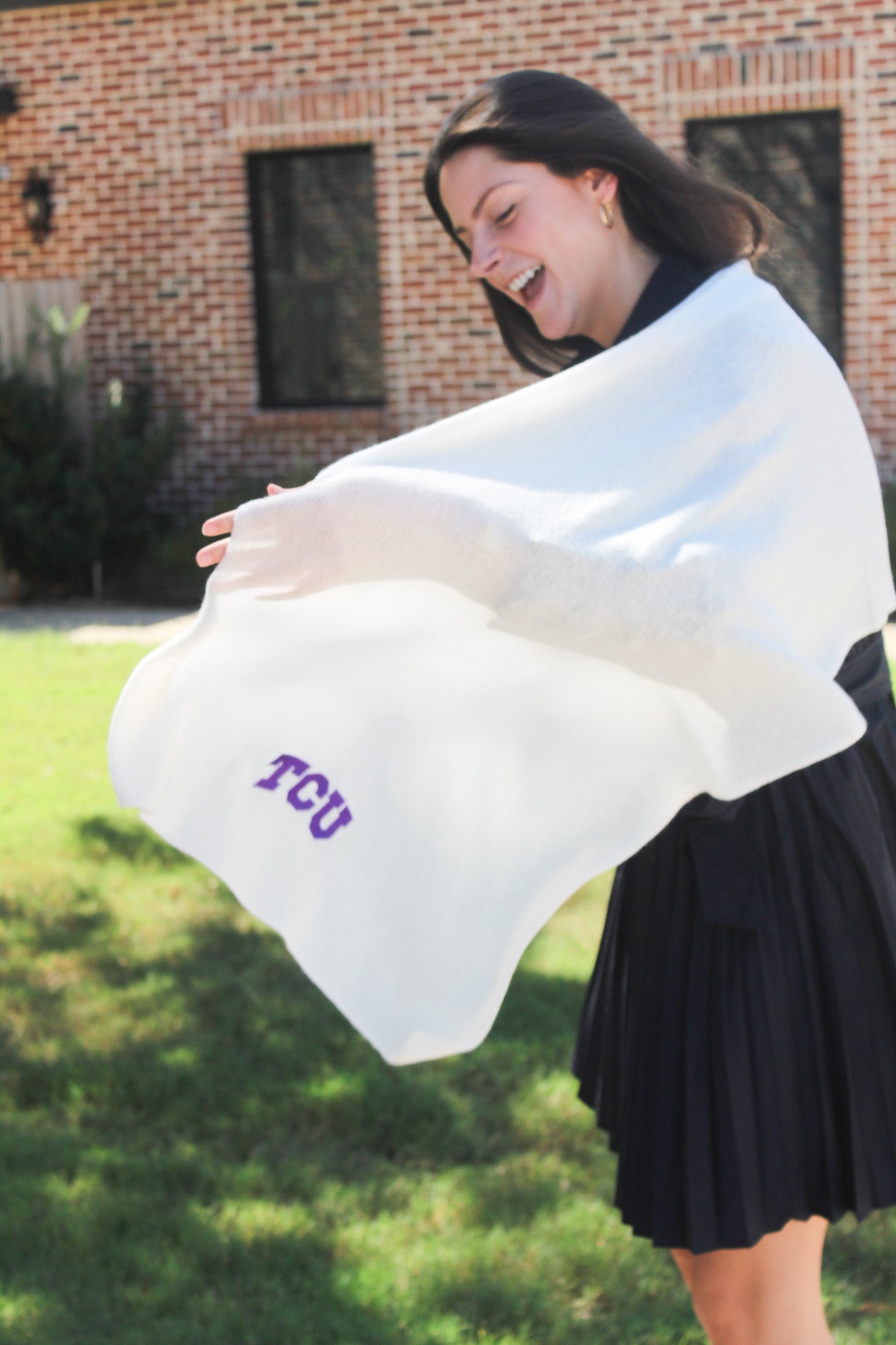 TCU Horned Frogs Collegiate Cashmere Scarf by FOSTER