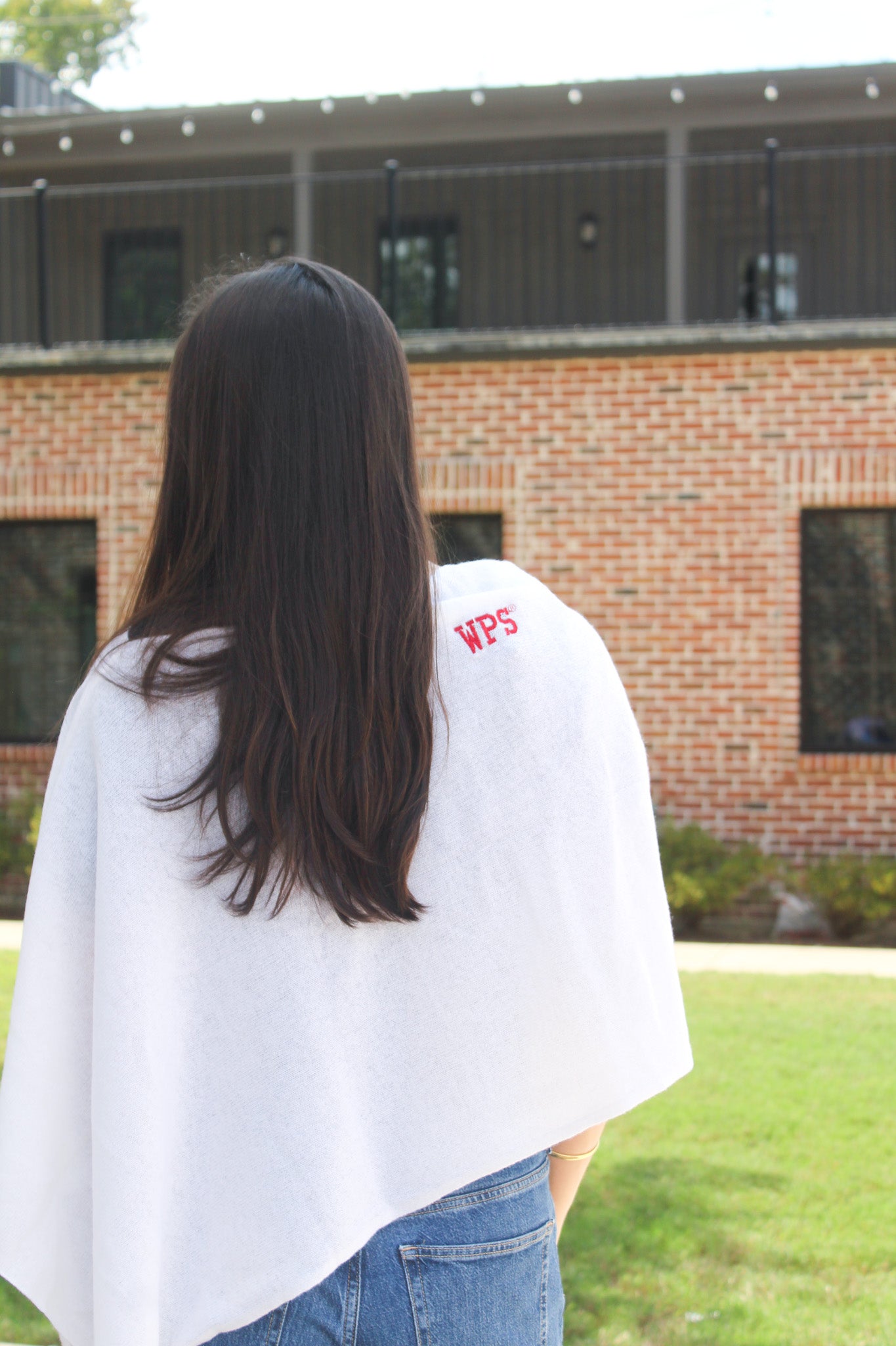 Arkansas Razorback Collegiate Cashmere Poncho by FOSTER